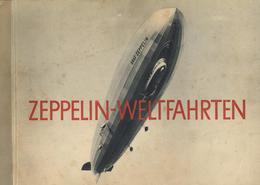 Sammelbild-Album Zeppelin Weltfahrten 1933 Bilderstelle Lohse Kompl. II (fleckig) Dirigeable - Guerre 1939-45