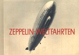 Sammelbild-Album Zeppelin Weltfahrten Bilder Bis 102 Rest Fehlt Schutzkarton II Dirigeable - Guerre 1939-45