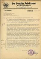 WK II Beilngries (8432) NSDAP Amt Für Volkswohlfahrt Lot Mit 7 Schriftstücken Korrespondenz Tätigkeits- Und Stimmungsber - War 1939-45