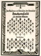 WK II Huchenfeld (7530) Ehrentafel Den Gefallenen Und Vermissten II (fleckig, Eckbug) - Guerre 1939-45