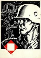 WK II Soldat Sign. Wettach I-II - War 1939-45