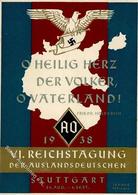 WK II VI. Reichstagung Dewr Auslandsdeutschen Stuttgart (7000) I-II - War 1939-45