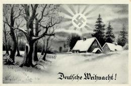 Aufgehende Sonne WK II Deutsche Weihnacht  I-II - Guerre 1939-45