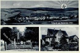 WK II Aufgehende Sonne Heilgruß Aus HATERODE, Thür. Mit Landpost-o I - Oorlog 1939-45