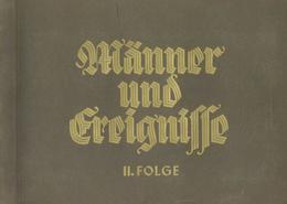 BUCH WK II - ZIGARETTEN-SAMMELBILDER-ALBUM - MÄNNER Und EREIGNISSE Band II - Kpl. I-II - Oorlog 1939-45
