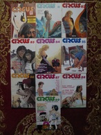 Vintage - Petit Lot De 10 Revues BD - CIRCUS Mensuel Années 1984/85 - Circus