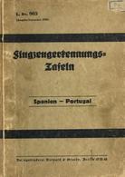 Buch WK II Flugzeugerkennungstafeln Spanien Portugal 1940 Verlag Bernhard & Graefe Sehr Viele Abbildungen II (Einband Fl - Guerre 1939-45