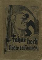 Buch WK II HJ Die Fahne Hoch Lieder Der Jungen 1936 Verlag Der Lagerkamerad 114 Seiten II (fleckig) - Weltkrieg 1939-45