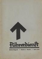 Buch WK II HJ Führerdienst 1938 2 Hefte Juni U. Juli Hrsg. Gebietsführung 3 Der HJ Ges. 88 Seiten Div. Abbildungen II - Weltkrieg 1939-45
