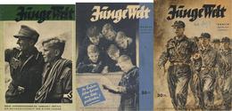 Buch WK II HJ Lot Mit 7 Heften Junge Welt Reichszeitschrift 1940 - 44  Sehr Viele Abbildungen II - Guerra 1939-45