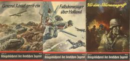 Buch WK II Kriegsbücherei Der Jugend Lot Mit 30 Heften Dabei Heft Nr. 1 Verlag Steiniger Div. Abbildungen II - Guerre 1939-45