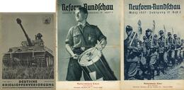Buch WK II Lot Mit 17 Heften Neuform Rundschau Und Deutsche Kriegsopferversorgung Viele Abbildungen II - Guerre 1939-45