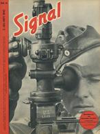 Buch WK II Signal Heft 14 1942 Deutscher Verlag Berlin 38 Seiten Sehr Viele Abbildungen II (altersbedingte Gebrauchsspur - Guerra 1939-45