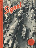 Buch WK II Signal Heft 4 1943 Deutscher Verlag Berlin 38 Seiten Sehr Viele Abbildungen II (altersbedingte Gebrauchsspure - Weltkrieg 1939-45