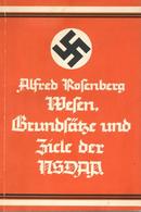 Buch WK II Wesen Grundsätze U. Ziele Der NSDAP Rosenberg, Alfred 1941 Zentralverlag Der NSDAP Franz Eher Nachf. 63 Seite - Guerre 1939-45