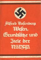 Buch WK II Wesen Grundsätze Und Ziele Der NSDAP Rosenberg, Alfred 1937 Zentralverlag Der NSDAP Franz Eher Nachf. 63 Seit - Weltkrieg 1939-45