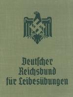 WK II Dokumente - DEUTSCHER REICHSBUND Für LEIBESÜBUNGEN Mit Lichtbild Und Beitragsmarken 1937-1942 I-II - Guerra 1939-45