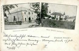 Synagoge PILISRÖL.Ungarn - Israelitischer Tempel - Ecken Gestoßen II Synagogue - Judaika