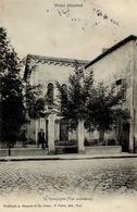 Synagoge Toul (54200) Frankreich Foto AK 1908 I-II (fleckig) Synagogue - Judaísmo