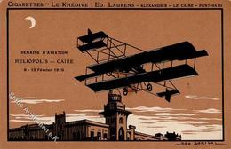 Flugereignis Flugwoche Heliopolis Caire 1910 Sign. Dorival I-II Aviation - Sonstige & Ohne Zuordnung