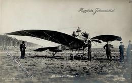 Sanke, Flugzeug Dr. Geest Möwe Flugplatz Johannisthal Foto AK I-II Aviation - Sonstige & Ohne Zuordnung