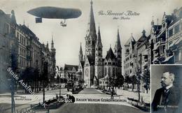 Parseval Berlin (1000) 1908 Foto-Karte I-II - Zeppeline
