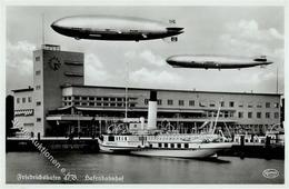 Zeppelin Friedrichshafen (8610) WK II Hafenbahnhof Foto AK I-II Dirigeable - Luchtschepen