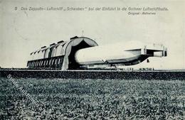 Zeppelin Gotha (O5800) Schwaben Foto AK 1911 I-II Dirigeable - Dirigeables