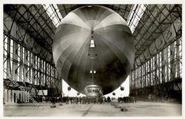 Zeppelin Graf Zeppelin Einbringen In Die Halle  Foto AK I-II Dirigeable - Aeronaves