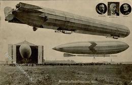 Zeppelin Köln Stadt (5000) Parseval Zeppelin Gross 1909 I-II (Ecken Abgestoßen) Dirigeable - Dirigeables