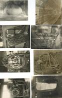 Zeppelin Lot Mit 8 Fotos Div. Formate I-II Dirigeable - Aeronaves