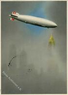 Zeppelin WK II 1. Zeppelinlandung Im Sudetenland I-II (fleckig) Dirigeable - Dirigeables