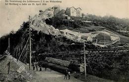 WEILBURG - Die Vernichtung Des Luftkreuzers Z II Am Webersberg Bei Weilburg 25.4.1910 I-II - Dirigibili