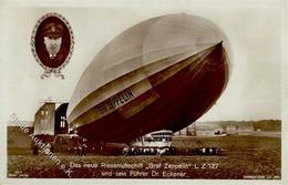 ZEPPELIN - Riesenluftschiff Graf Zeppelin Und Sein Führer Dr. Eckener I-II Dirigeable - Luchtschepen