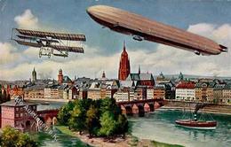 FRANKFURT/Main ILA 1909 - Nr. 1 - I-II - Zeppeline