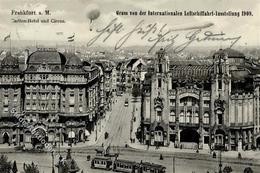 ILA Internationale Luftschifffahrt Ausstellung Frankfurt (6000) 1909 I-II Expo - Zeppeline