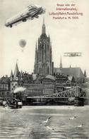 ILA Internationale Luftschifffahrt Ausstellung Frankfurt (6000) 1909 I-II Expo - Dirigeables