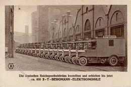 Oldtimer Berlin Mitte (1000) Bergmann 2 T Elektromobile I-II - Andere & Zonder Classificatie