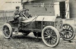 Oldtimer Fiat Circuit De La Seine Mit Nazzaro I-II - Other & Unclassified