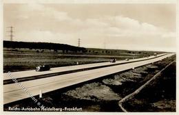 REICHSAUTOBAHN - Reichsautobahn HEIDELBERG-FRANKFURT I - Autres & Non Classés