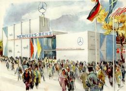 Auto Frankfurt (6000) Mercedes Benz Halle IAA I-II - Sonstige & Ohne Zuordnung