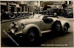 Automobilausstellung Berlin Mitte (1000)  WK II Foto AK I-II - Otros & Sin Clasificación