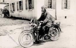 Motorrad Triumph 1927 Foto AK I-II - Moto