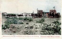 Kolonien Deutsch Südwestafrika Outjo Militärstation 1912 I-II Colonies - Unclassified