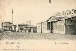 Kolonien Deutsch Südwestafrika Swakopmund Hotel J. Faber 1909 I-II Colonies - Sin Clasificación