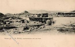 Kolonien Deutsch-Südwestafrika Eisenbahnbrücke Stpl. Karibib 2.4.05 I-II Colonies - Unclassified