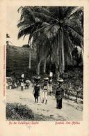 Kolonien Deutsch Ostafrika Dar-es-Salam An Der Ölpalmenquelle 1907 I-II Colonies - África