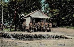 Kamerun Buea Wachtlokal 1910 I-II - Kamerun
