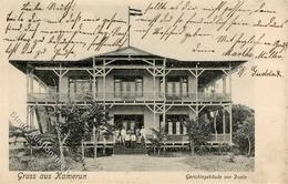 Kamerun Gerichtsgebäude Duala 1906 I-II - Kamerun