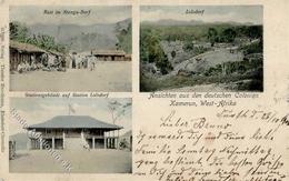 Kamerun Ntonga-Dorf Lolodorf 1906 I-II (fleckig) - Cameroun